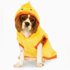 🐾🎃🐥Ducky Hooded Sweatshirt for pets, size L 🐥🎃🐾